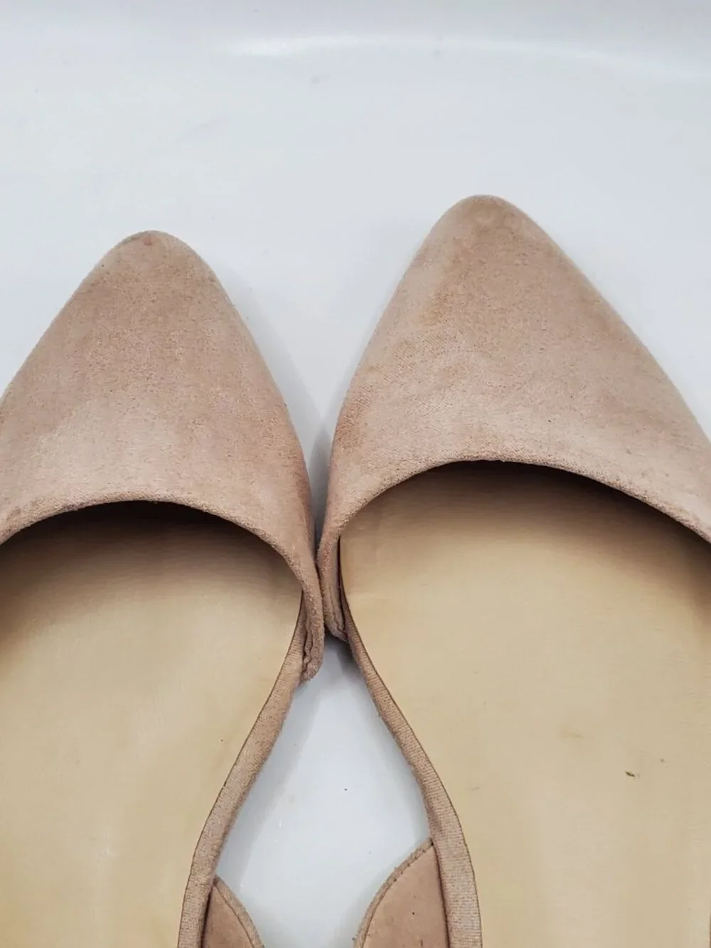 Seychelles Adriana Nude/Taupe Pointed-Toe Size 7.5 Flats